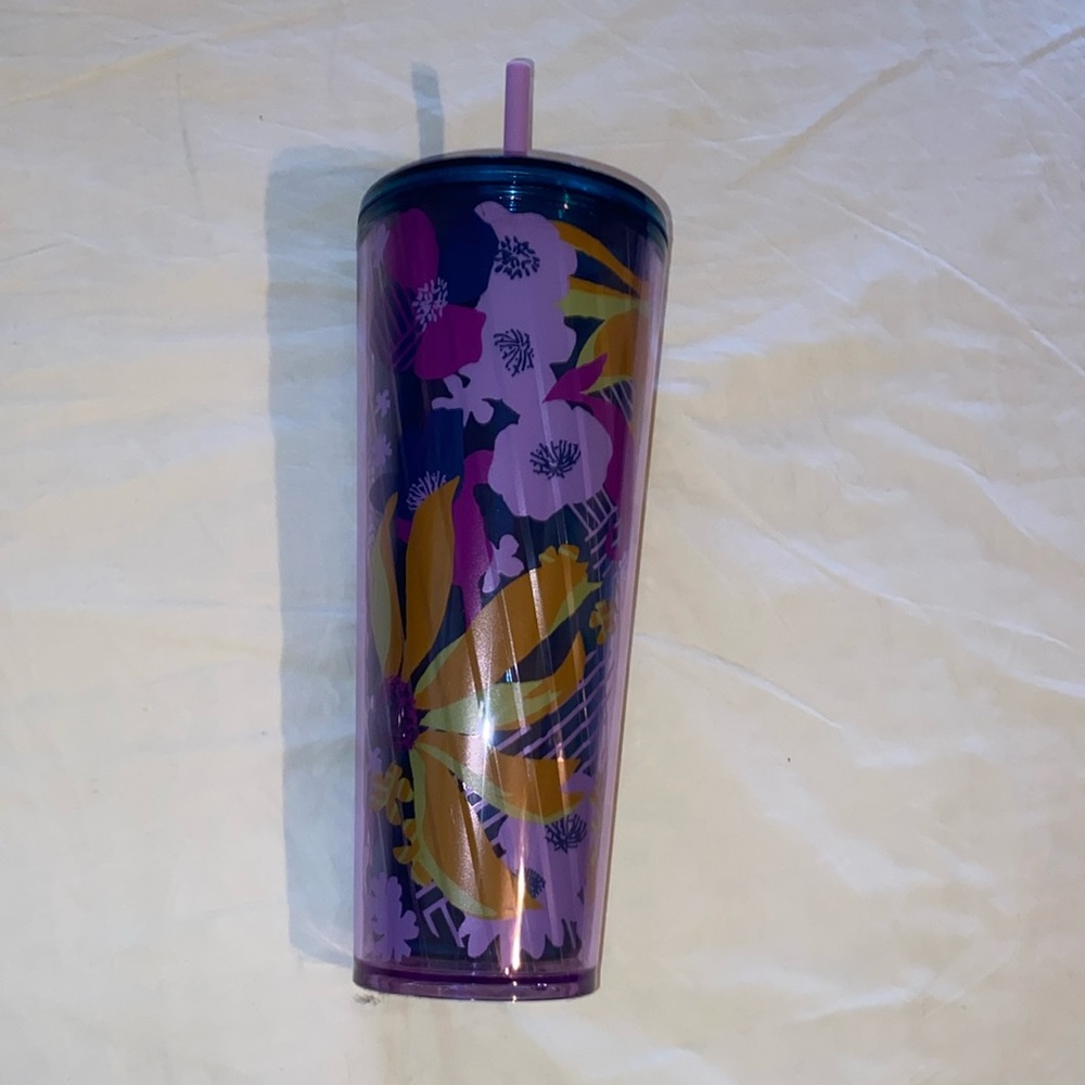 Starbucks Floral Cold-Cup